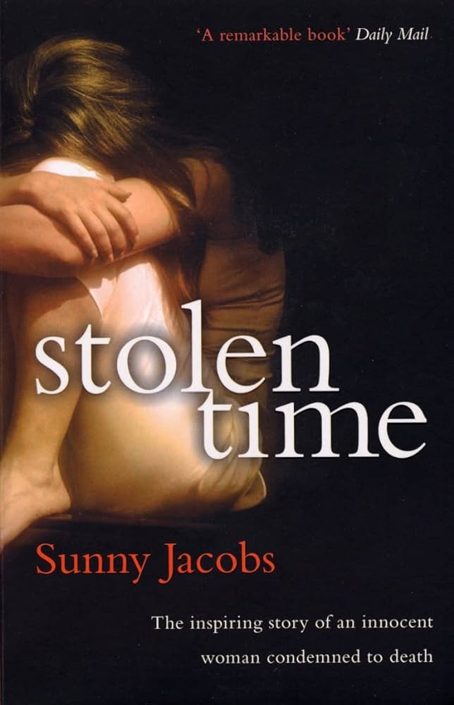 Stolen Time by Sunny Jacobs: stock image of front cover.