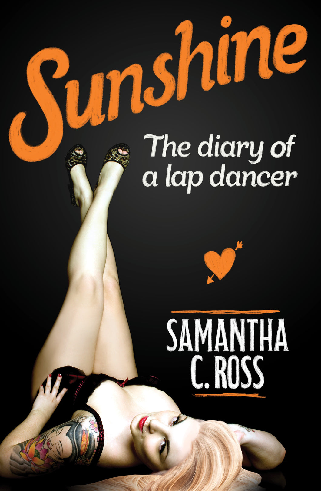 Sunshine-The Diary of a Lap Dancer by Samantha C. Ross: stock image of front cover.
