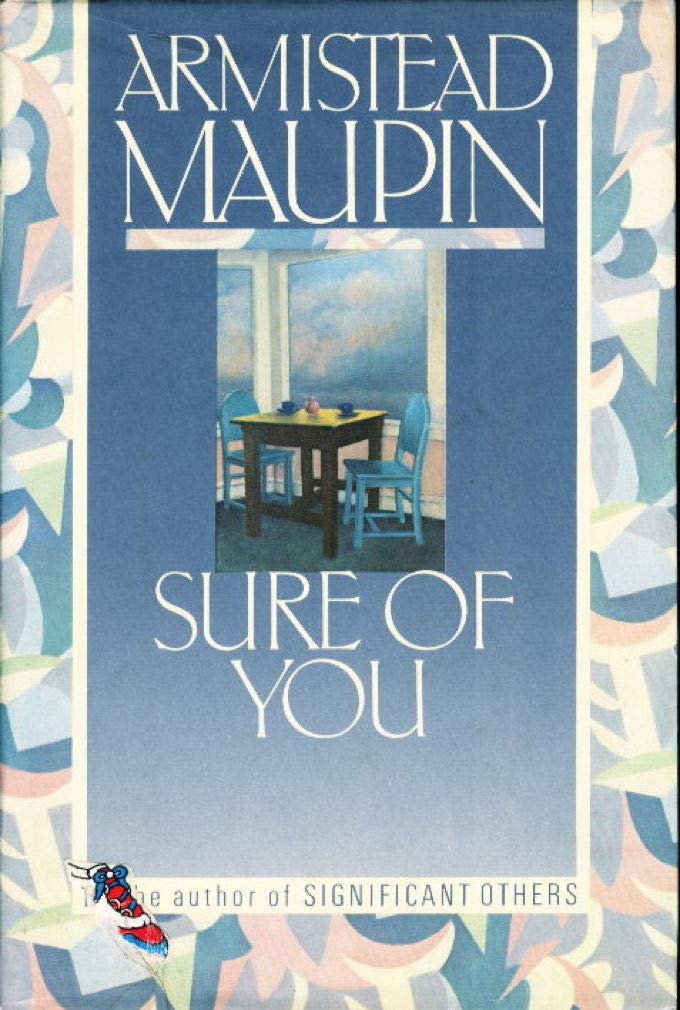Sure of You by Armistead Maupin: stock image of front cover.