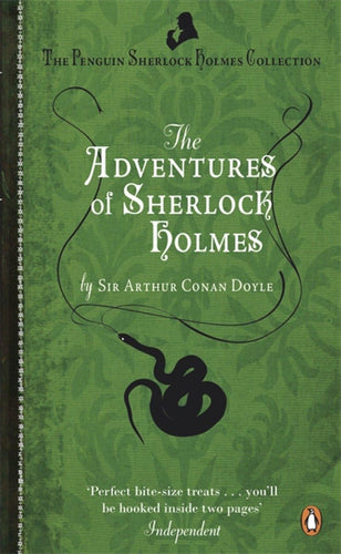 The Adventures of Sherlock Holmes by Arthur Conan Doyle: stock image of front cover.