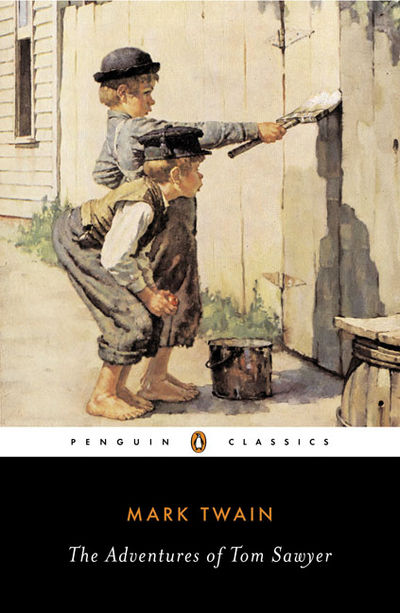 The Adventures of Tom Sawyer by Mark Twain: stock image of front cover.