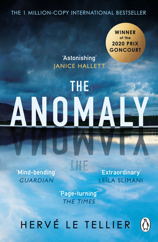 The Anomaly by Herve Le Tellier: stock image of front cover.