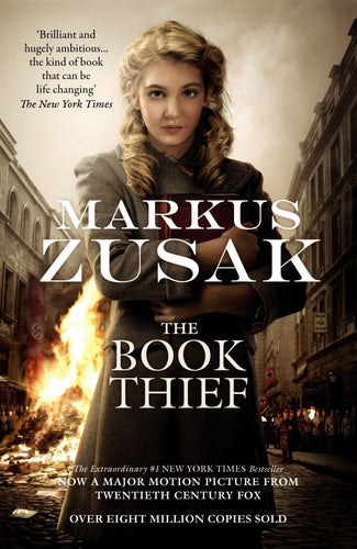 The Book Thief by Markus Zusak: stock image of front cover.