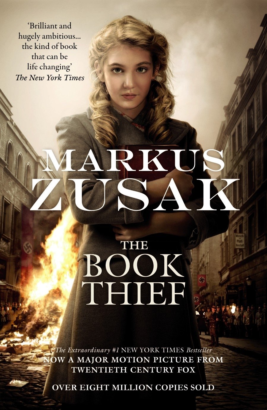 The Book Thief by Markus Zusak: stock image of front cover.