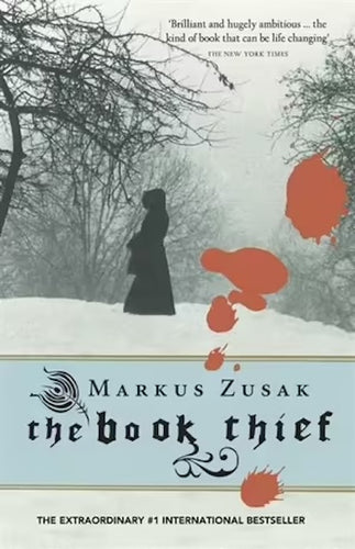 The Book Thief by Markus Zusak: stock image of front cover.