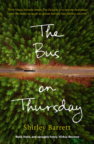 The Bus on Thursday by Shirley Barrett: stock image of front cover.