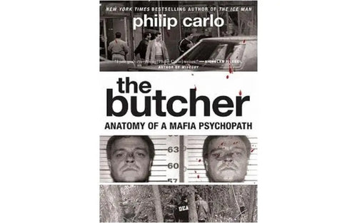 The Butcher by Philip Carlo: stock image of front cover.