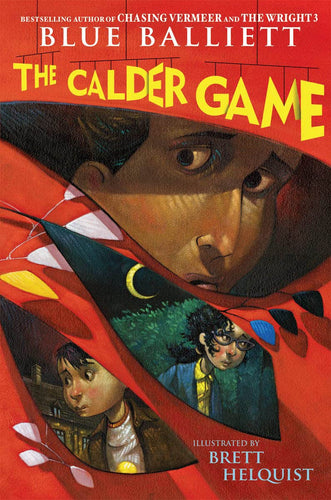 The Calder Game by Blue Balliett: stock image of front cover.