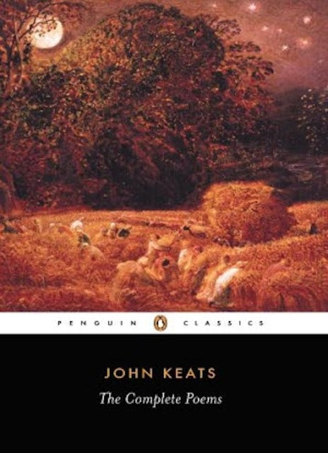 The Complete Poems by John Keats: stock image of front cover.