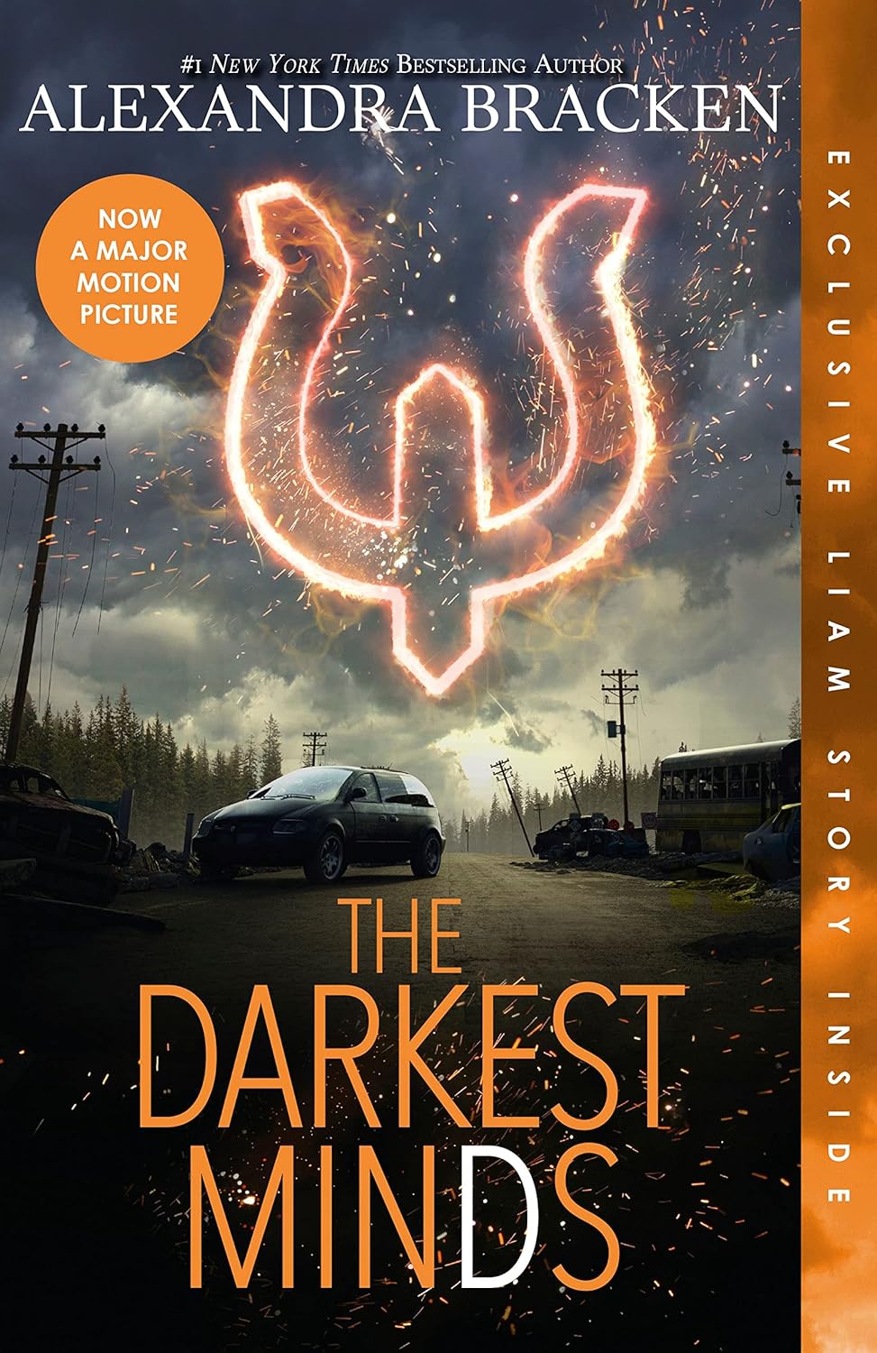 The Darkest Minds by Alexandra Bracken: stock image of front cover.