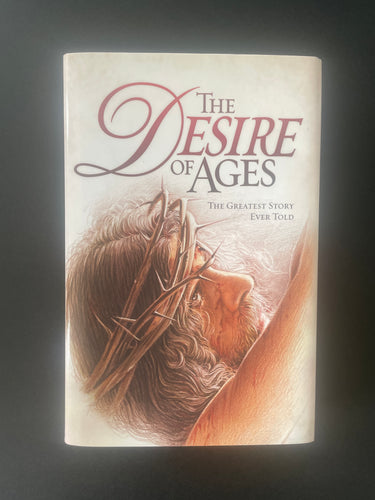 The Desire of Ages by Ellen G. White: photo of the front cover.