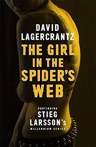 The Girl in the Spider's Web by David Lagercrantz: stock image of front cover.