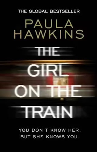 The Girl on the Train by Paula Hawkins: stock image of front cover.