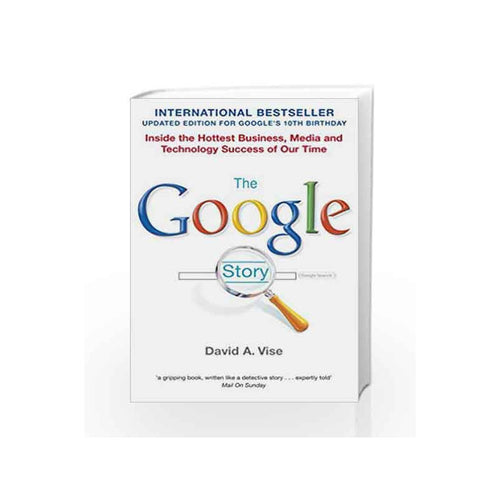 The Google Story by David A. Vise: stock image of front cover.