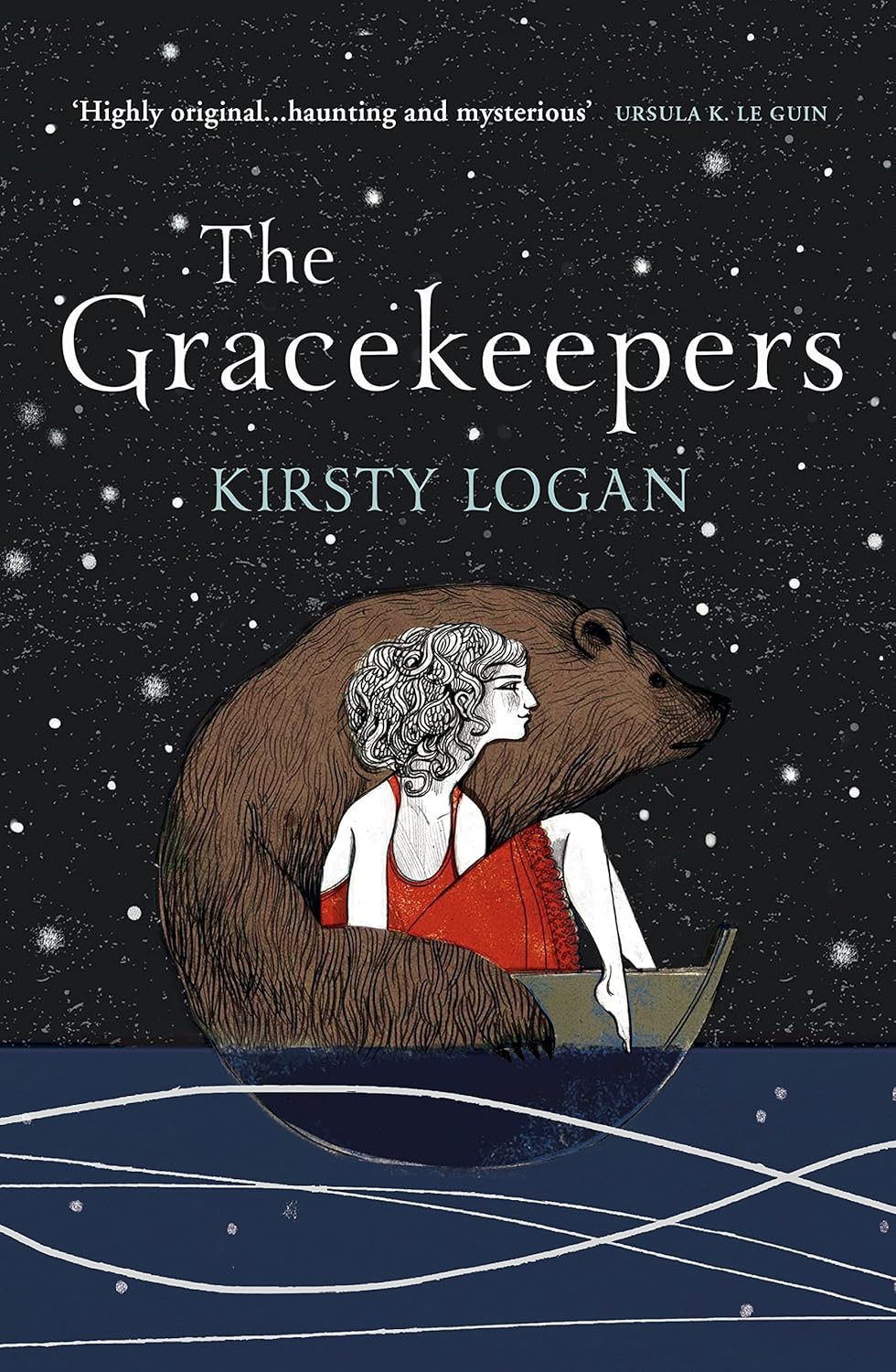 The Gracekeepers by Kirsty Logan: stock image of front cover.