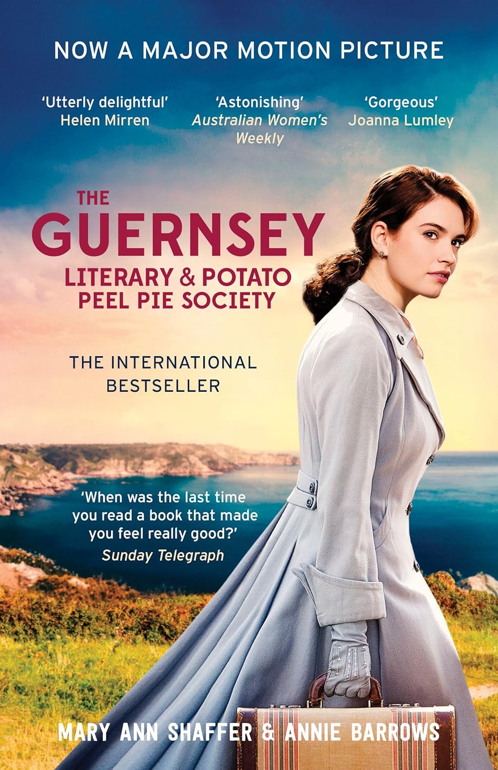 The Guernsey Literary and Potato Peel Pie Society by Mary Ann Shaffer: stock image of front cover.