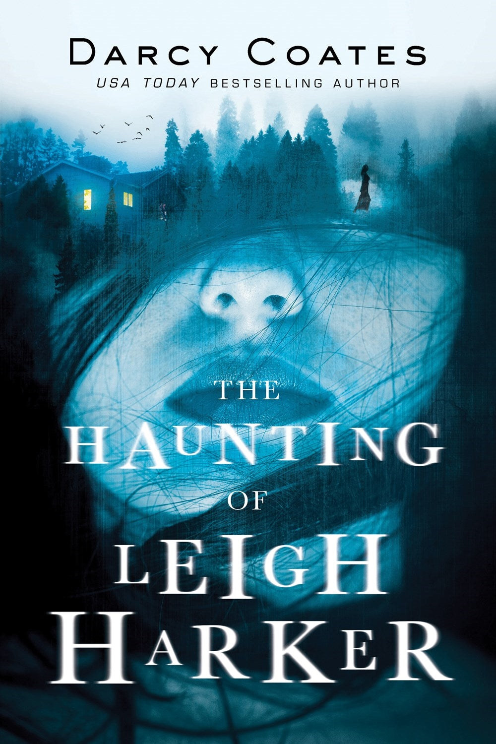 The Haunting of Leigh Harker by Darcy Coates: stock image of front cover.