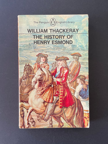 The History of Henry Esmond by William Thackeray: photo of the front cover which shows minor scuff marks along the edges.