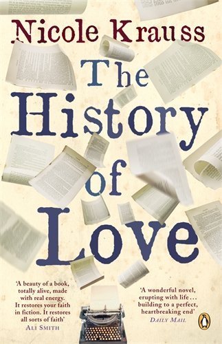 The History of Love by Nicole Krauss: stock image of front cover.