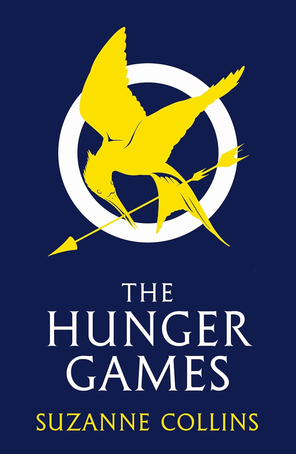 The Hunger Games by Suzanne Collins: stock image of front cover.