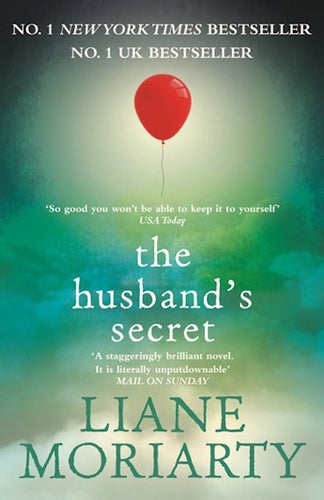 The Husband's Secret by Liane Moriarty: stock image of front cover.