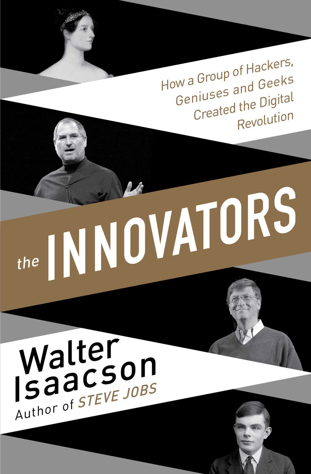 The Innovators by Walter Isaacson: stock image of front cover.