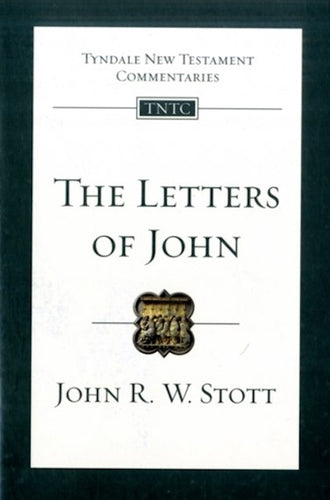 The Letters of John by John R. W. Stott: stock image of front cover