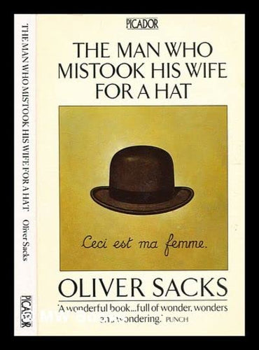 The Man Who Mistook His Wife for a Hat by Oliver Sacks: stock image of front cover.