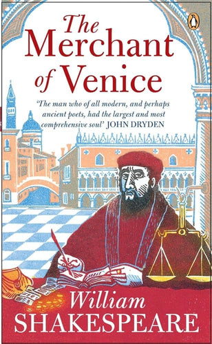 The Merchant of Venice by William Shakespeare: stock image of front cover.