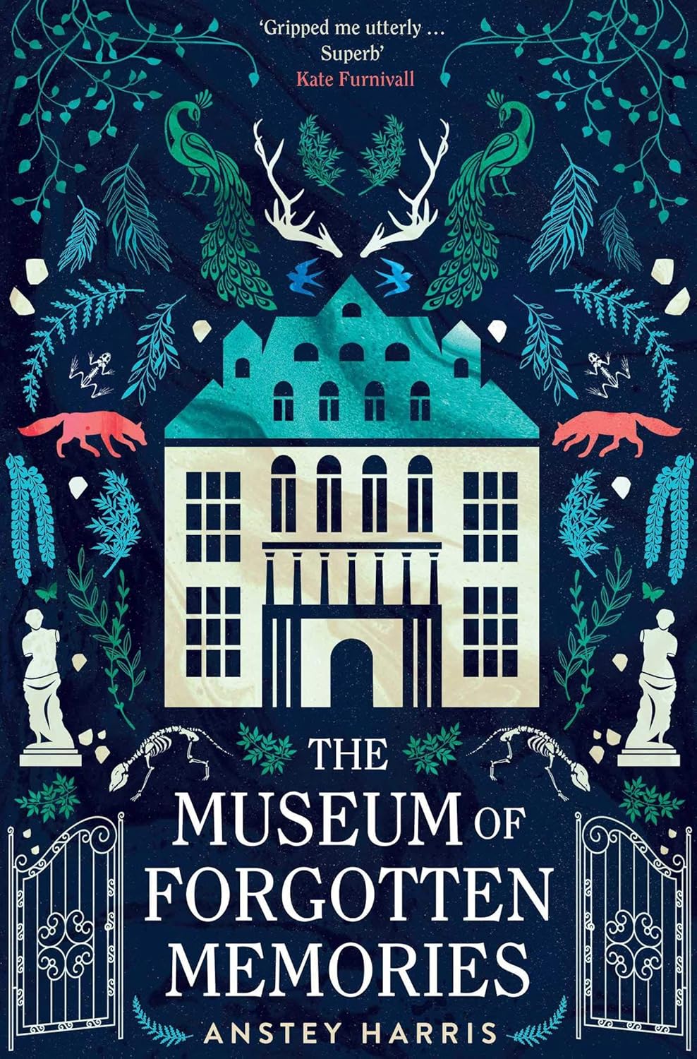 The Museum of Forgotten Memories by Anstey Harris: stock image of front cover.
