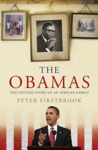 The Obamas by Peter Firstbrook: stock image of front cover.
