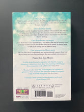 Load image into Gallery viewer, The One Plus One by Jojo Moyes: photo of the back cover which shows very, very minor scuff marks along the edges.

