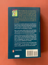 Load image into Gallery viewer, The Penguin Book of Australian Sporting Anecdotes by Richard Smart: photo of the back cover which shows very minor scratching.
