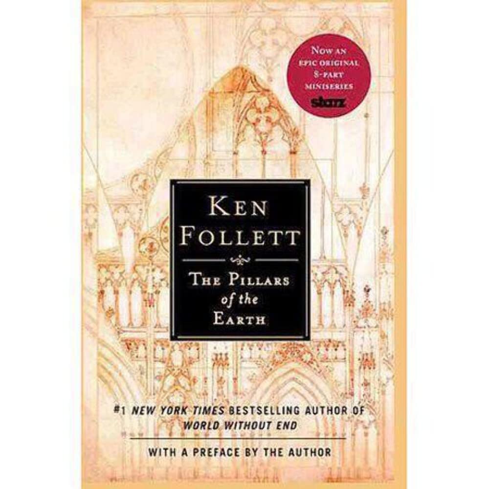 The Pillars of the Earth by Ken Follett: stock image of front cover.