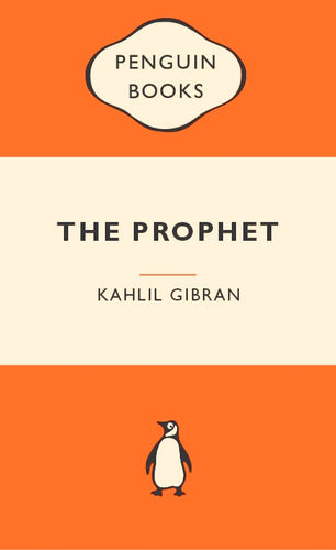 Book cover of 'The Prophet' by Kahlil Gibran with Penguin Books logo
