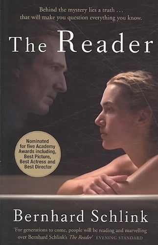 The Reader by Bernhard Schlink: stock i age of front cover.