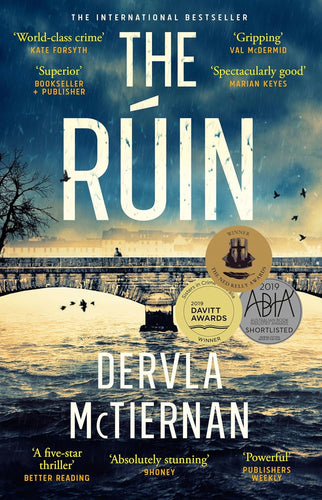 The Ruin by Dervla McTiernan: stock image of front cover.