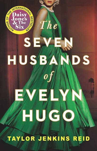 The Seven Husbands of Evelyn Hugo by Taylor Jenkins Reid: stock image of front cover.