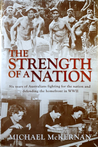 The Strength of a Nation by Michael McKernan: stock image of front cover.
