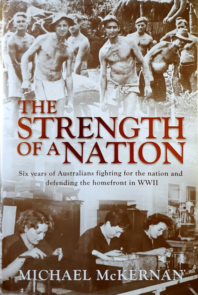 The Strength of a Nation by Michael McKernan: stock image of front cover.