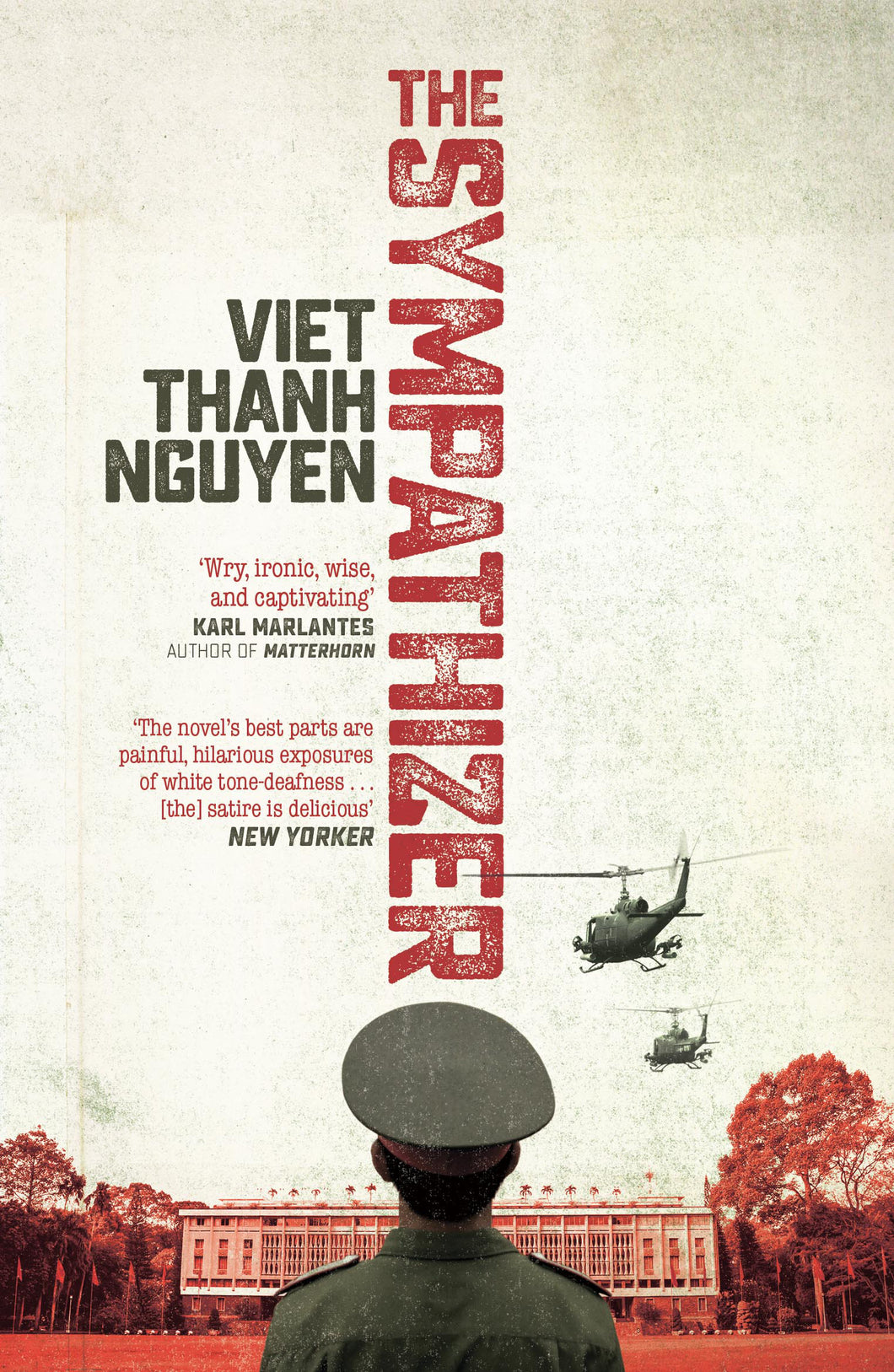 The Sympathizer by Viet Thanh Nguyen: stock image of front cover.
