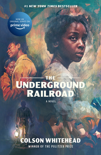 The Underground Railroad by Colson Whitehead: stock image of front cover.