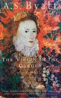 The Virgin in the Garden by A. S. Byatt: stock image of front cover.