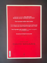 Load image into Gallery viewer, Theft by Finding by David Sedaris: photo of the back cover which shows very minor scuff marks along the edges.

