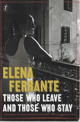 Those Who Leave and Those Who Stay by Elena Ferrante: stock image of front cover.