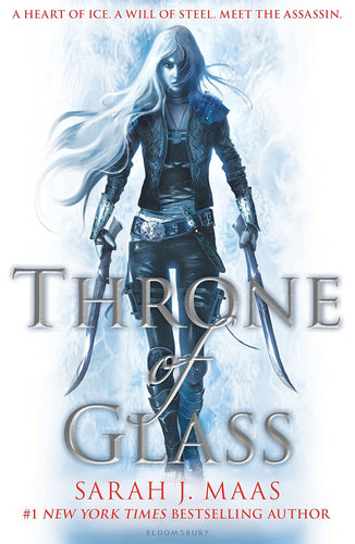 Throne of Glass by Sarah J. Maas: stock image of front cover.