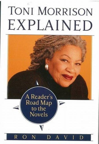 Toni Morrison Explained by Ron David: stock image of front cover.