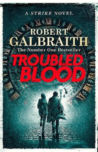 Troubled Blood by Robert Galbraith: stock image of front cover.