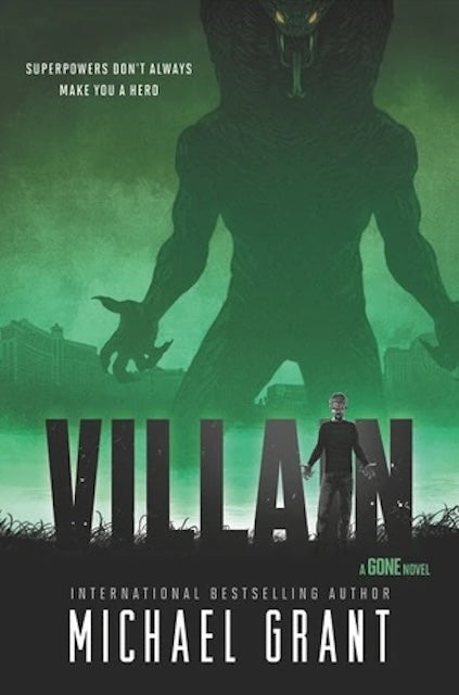 Villain by Michael Grant: stock image of front cover.