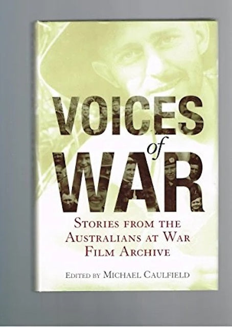 Voices of War by Michael Caulfield: stock image of front cover.